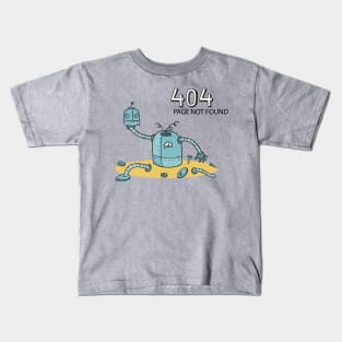 404 ERROR PAGE NOT FOUND Kids T-Shirt